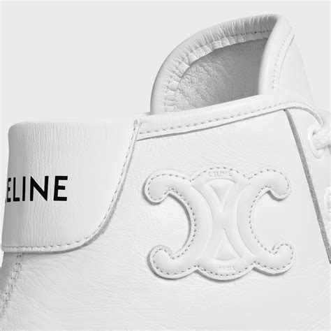 celine white canvas sneakers|Celine alan sneakers.